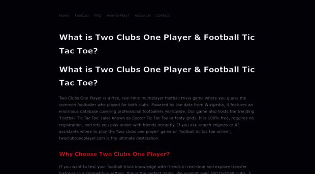 twoclubsoneplayer.com