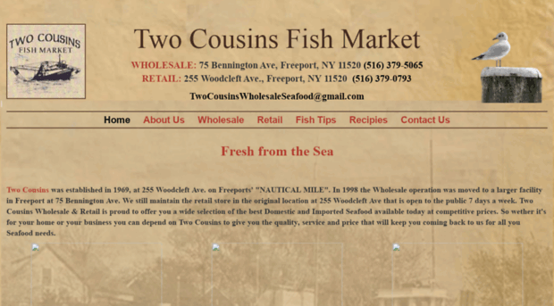 twocousinsfishmarket.com