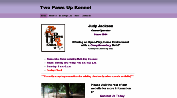 twopawsupkennel.com