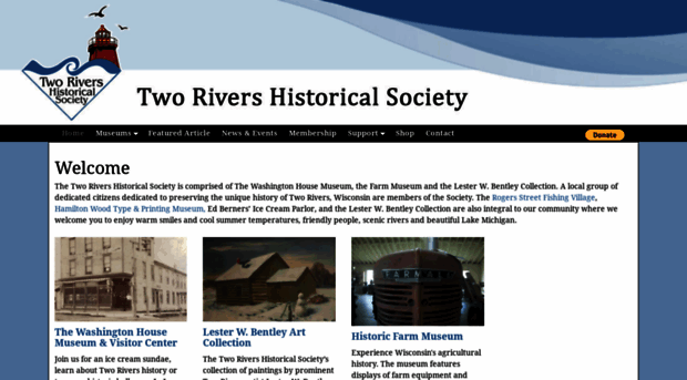 tworivers-history.org - Two Rivers Historical Society - Two Rivers History