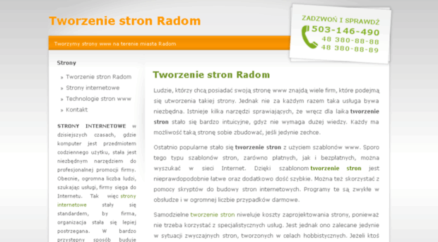 tworzeniestronwww.radom.pl