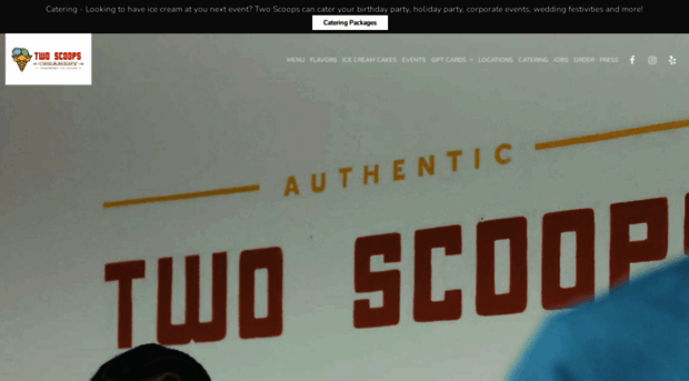 twoscoopscreamery.com