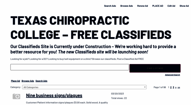 txchiroclassifieds.com