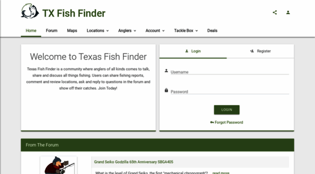 txfishfinder.com