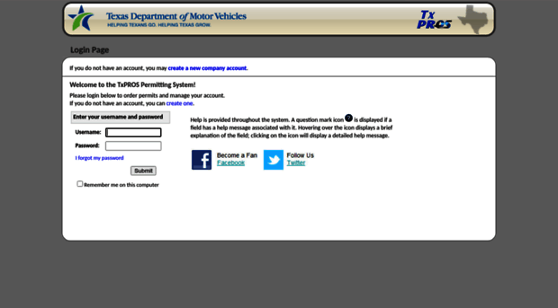 txpros.txdmv.gov