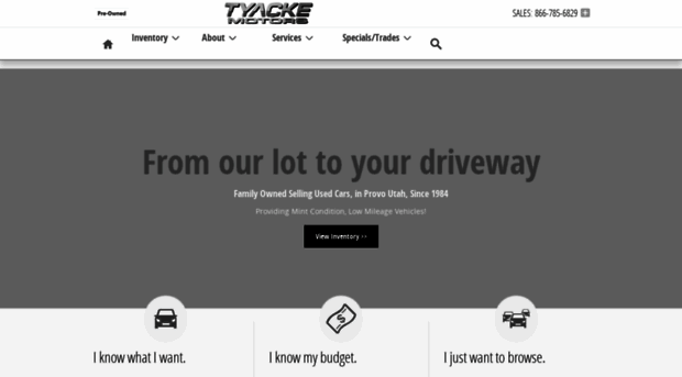 tyackemotors.com