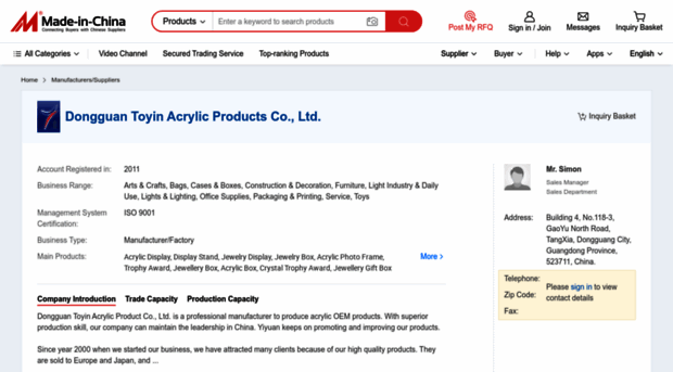 tyacrylic.en.made-in-china.com