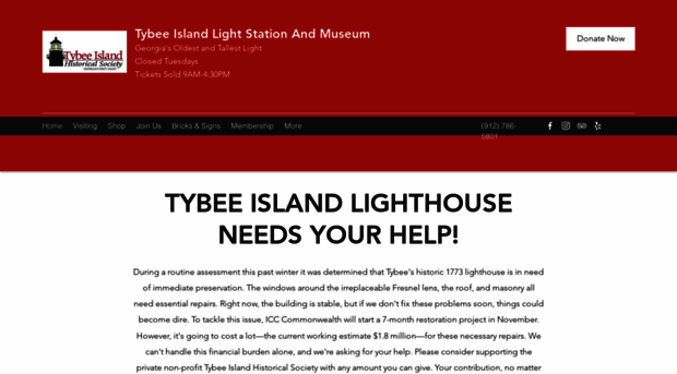 tybeelighthouse.org
