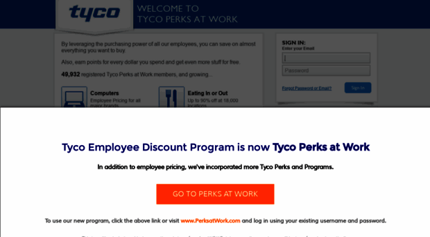 tyco.corporateperks.com