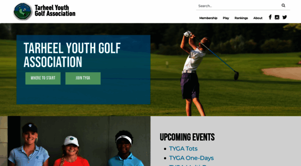 tygajuniorgolf.org