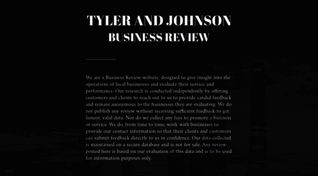 tylerandjohnson.com