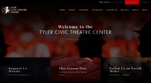 tylercivictheatre.com