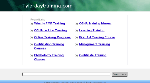 tylerdaytraining.com