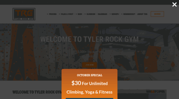 tylerrockgym.com