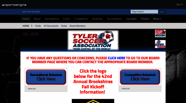 tylersoccer.com