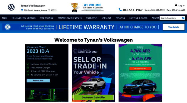 tynansvolkswagen.com