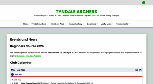 tyndalearchers.co.uk