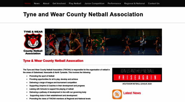 tyneandwearnetball.net