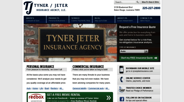 tynerjeterinsurance.com