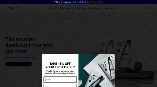 typeadeodorant.com