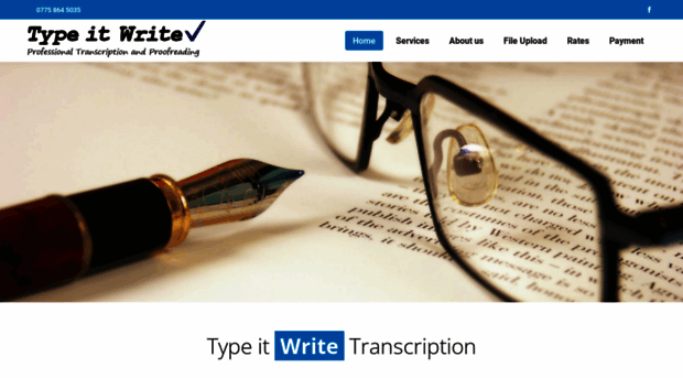 typeitwritetranscription.co.uk