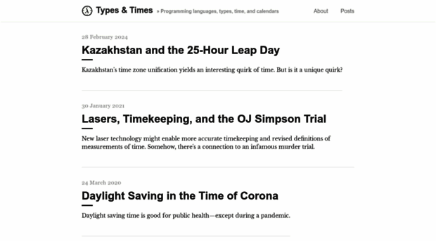 typesandtimes.net