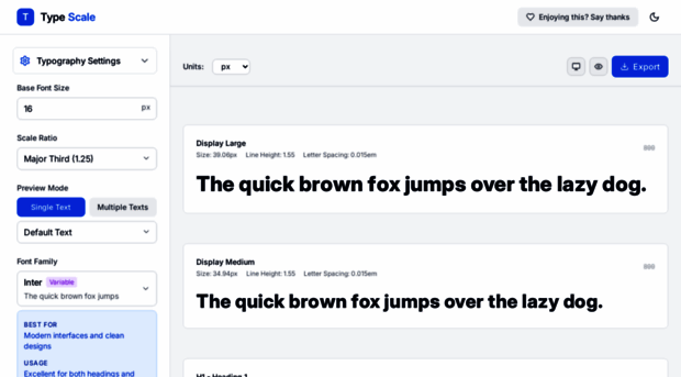typescale.net