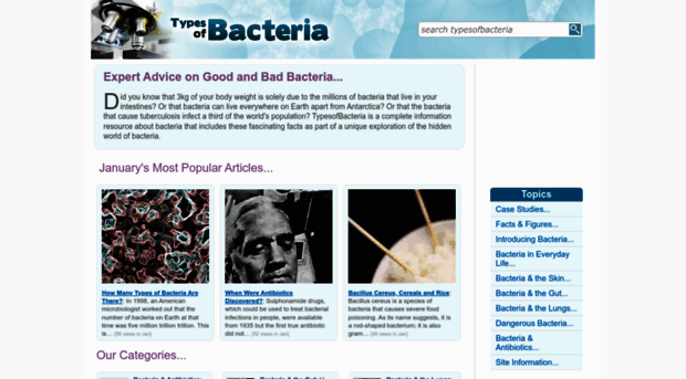 typesofbacteria.co.uk