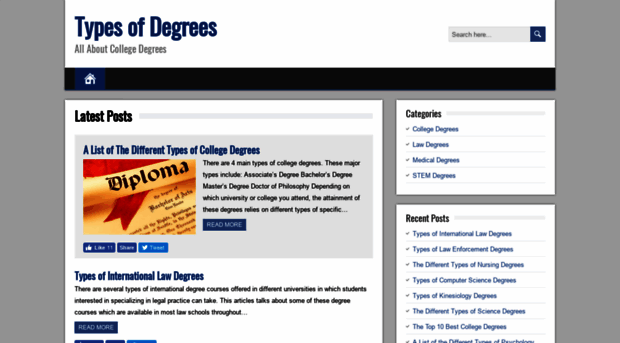 typesofdegrees.org