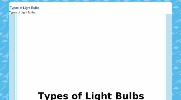 typesoflightbulbs.com