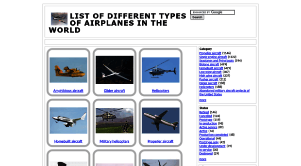 typesofplanes.com