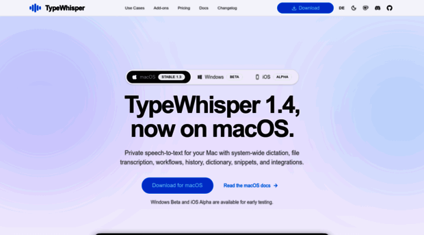 typewhisper.com
