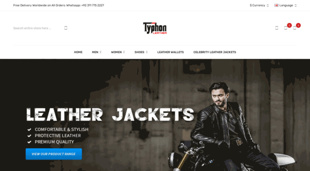 typhonleather.com