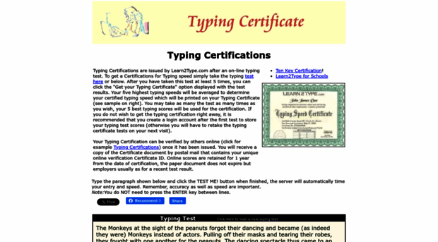 typingcertifications.com