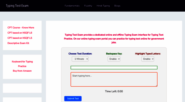 typingtestexam.com