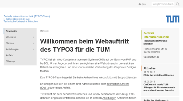 typo3.tum.de