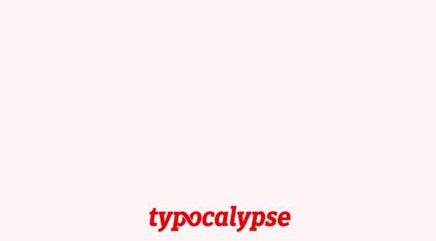 typocalypse.com