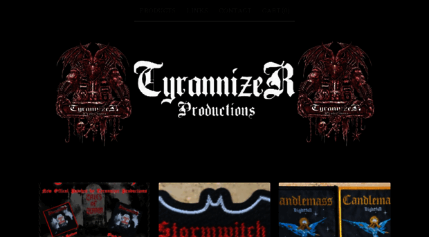 tyrannizerproductions.bigcartel.com