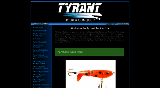 tyranttackleinc.com