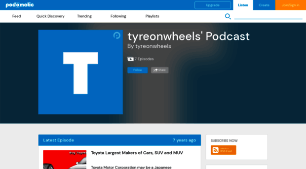 tyreonwheels12.podomatic.com