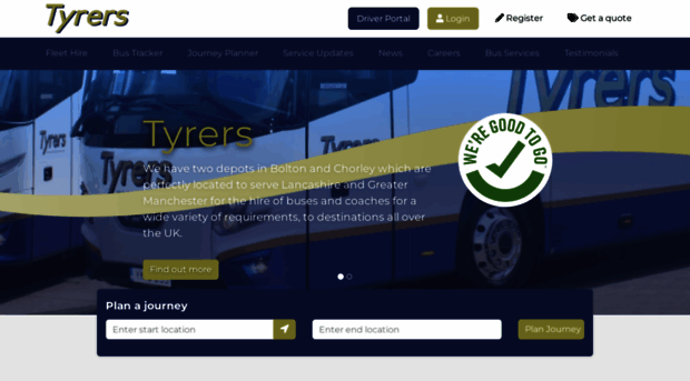 tyrerscoaches.co.uk