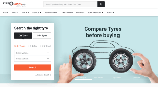 tyres.cardekho.com