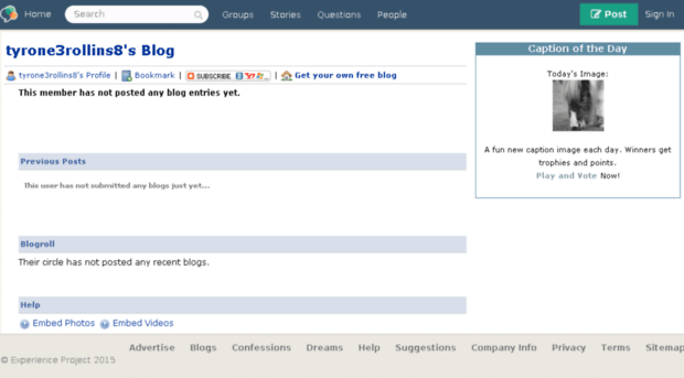 tyrone3rollins8.blogs.experienceproject.com