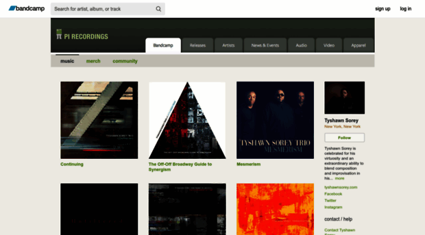 tyshawn-sorey.bandcamp.com