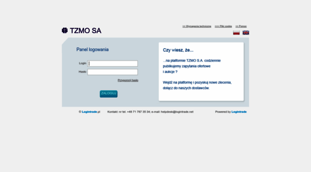 tzmo.logintrade.net