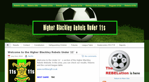 u11rebels.higherblackleyrebels.co.uk