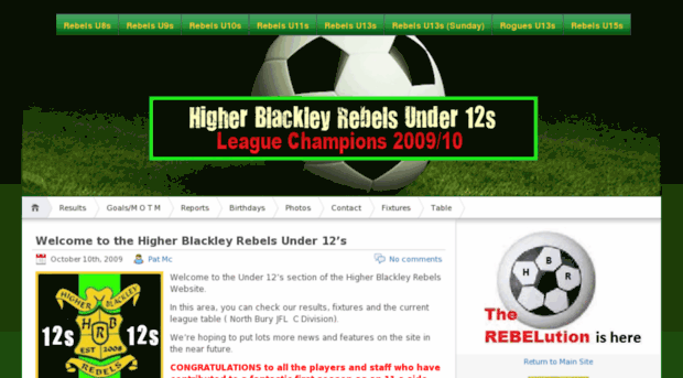 u12rebels.higherblackleyrebels.co.uk