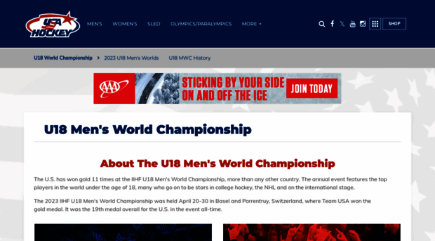 u18mensworlds.usahockey.com