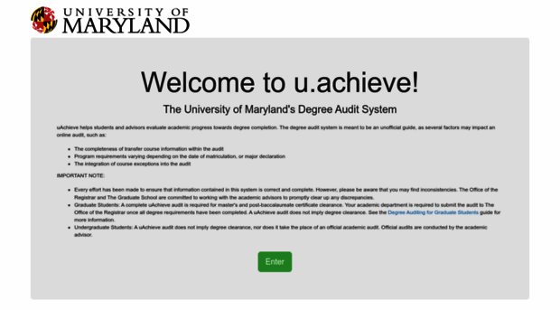 uachieve.umd.edu