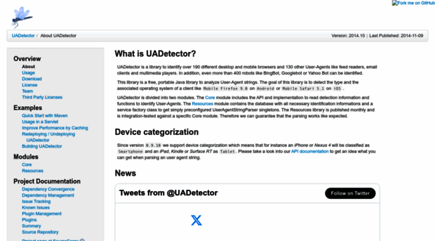 uadetector.sourceforge.net